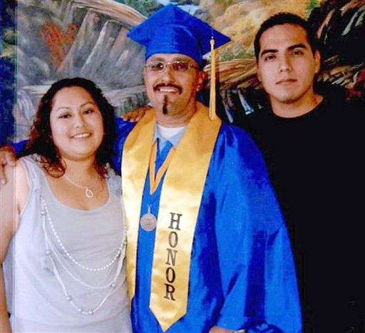 Exoneran a hombre sentenciado injustamente hace 16 años - luis-vargas-graduacion