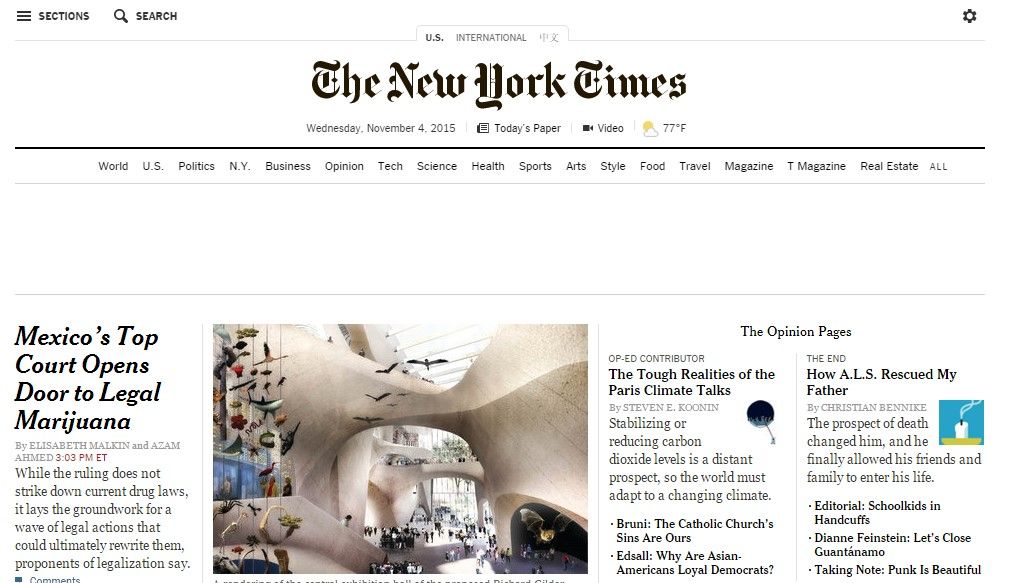 La decisión de la SCJN sobre mariguana en el mundo - mariguana-NYT