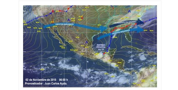 Predominará clima frío en gran parte del país