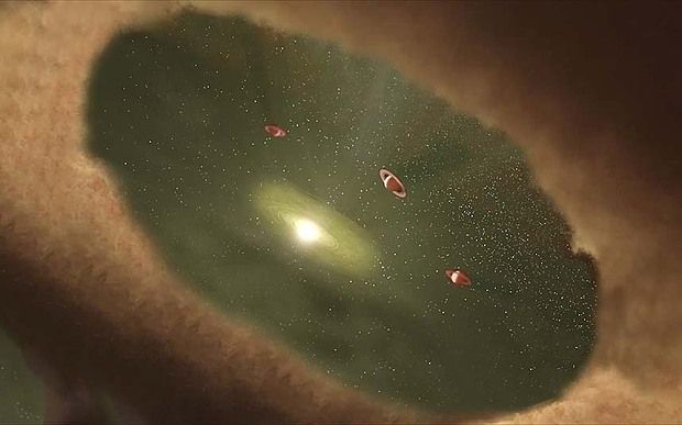 Imágenes: nuevo planeta en formación