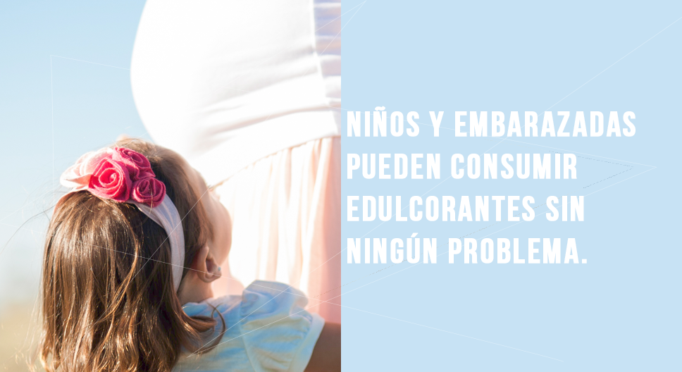 Mitos sobre los edulcorantes artificiales - niños-embarazadas