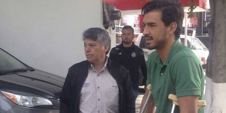 Oswaldo Alanís será baja por lesión por seis semanas