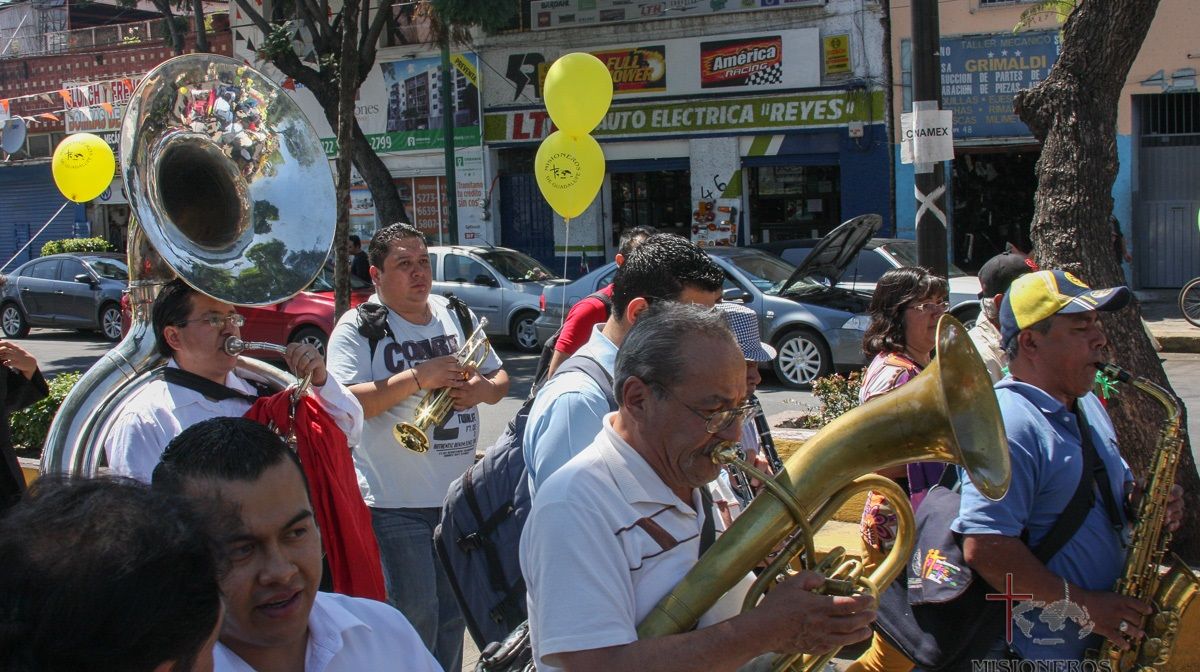 Peregrinos y marchas afectarán la vialidad este viernes en el D.F.