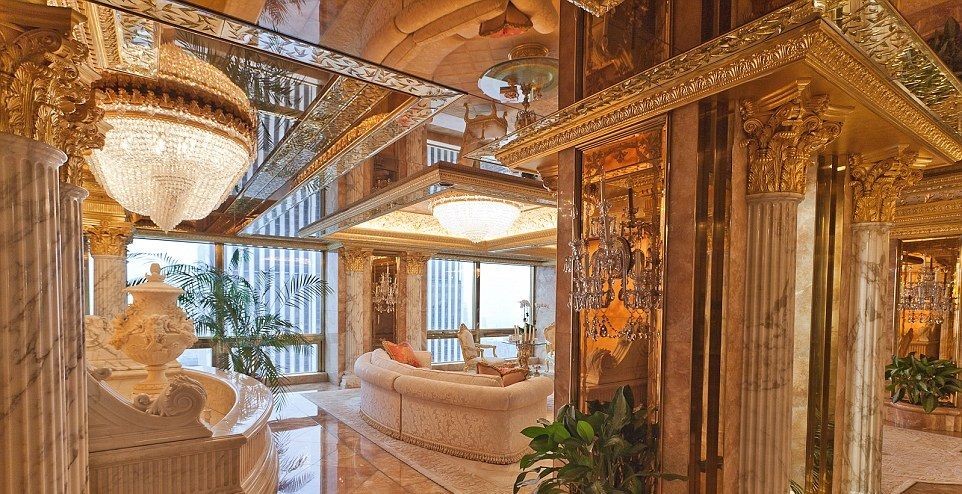 Imágenes: el penthouse de Donald Trump valuado en 100 mdd Imágenes: el penthouse de Donald Trump valuado en 100 mdd
