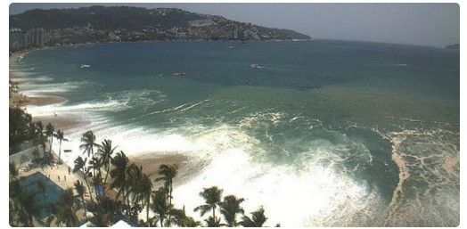 Prevén evento de Mar de Fondo en costas de Oaxaca