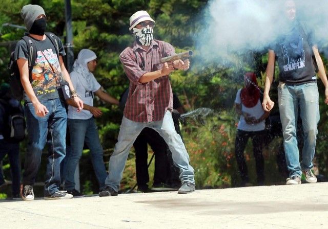 Protestan contra la corrupción en Honduras Protestan contra la corrupción en Honduras