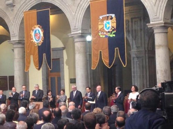 Enrique Graue Wiechers rindió protesta como rector de la UNAM - rinde-protesta-graue