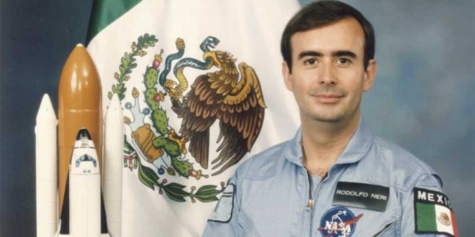 Reconocen a Rodolfo Neri Vela, el primer astronauta mexicano