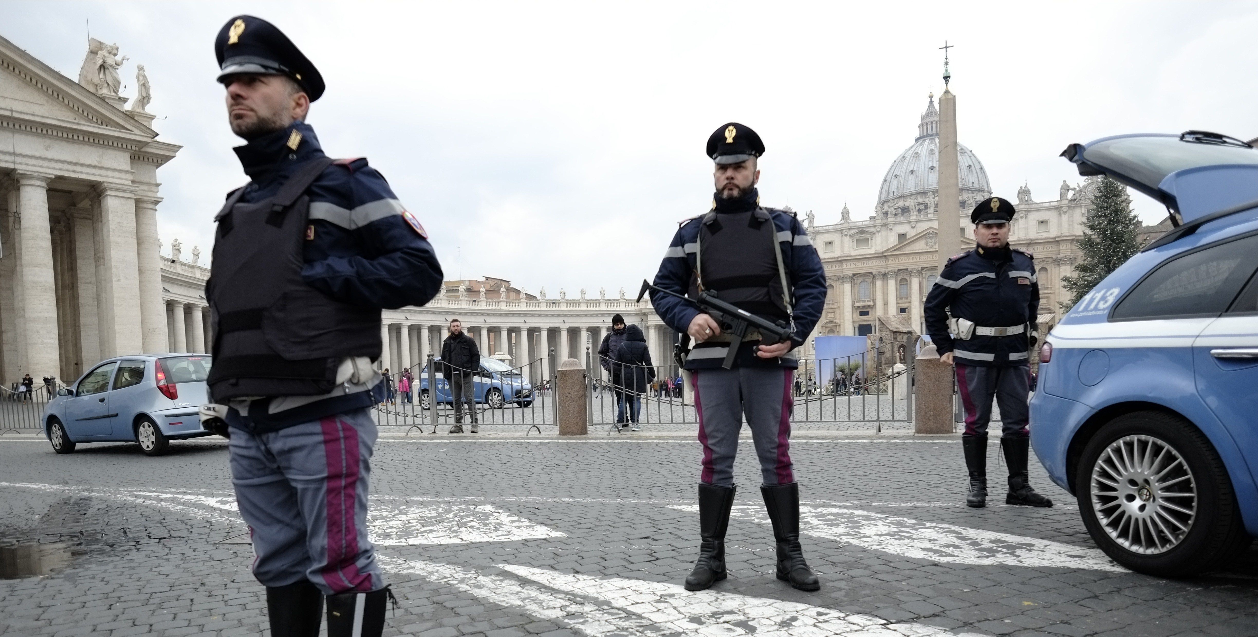 Despliegan miles de agentes para vigilar Jubileo en Roma