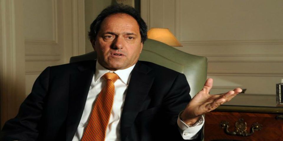 Scioli busca recomponer campaña presidencial en Argentina Scioli busca recomponer campaña presidencial en Argentina