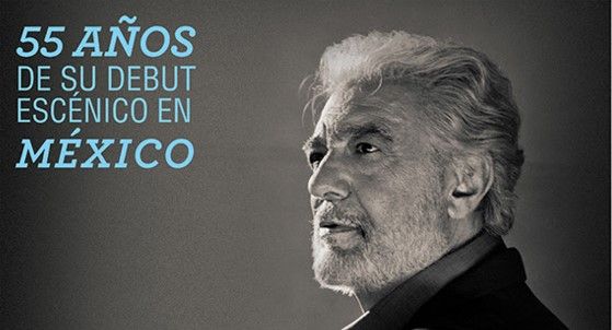 Celebrará Plácido Domingo 55 años de su debut en México en el Auditorio Nacional