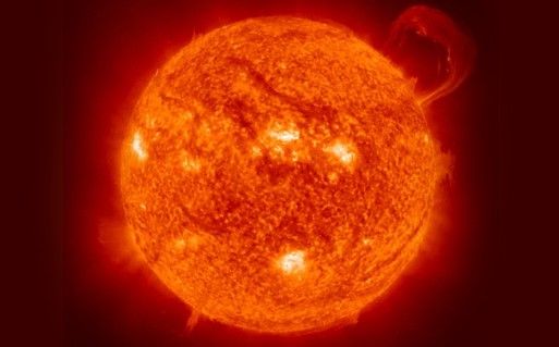 NASA muestra video de la actividad solar