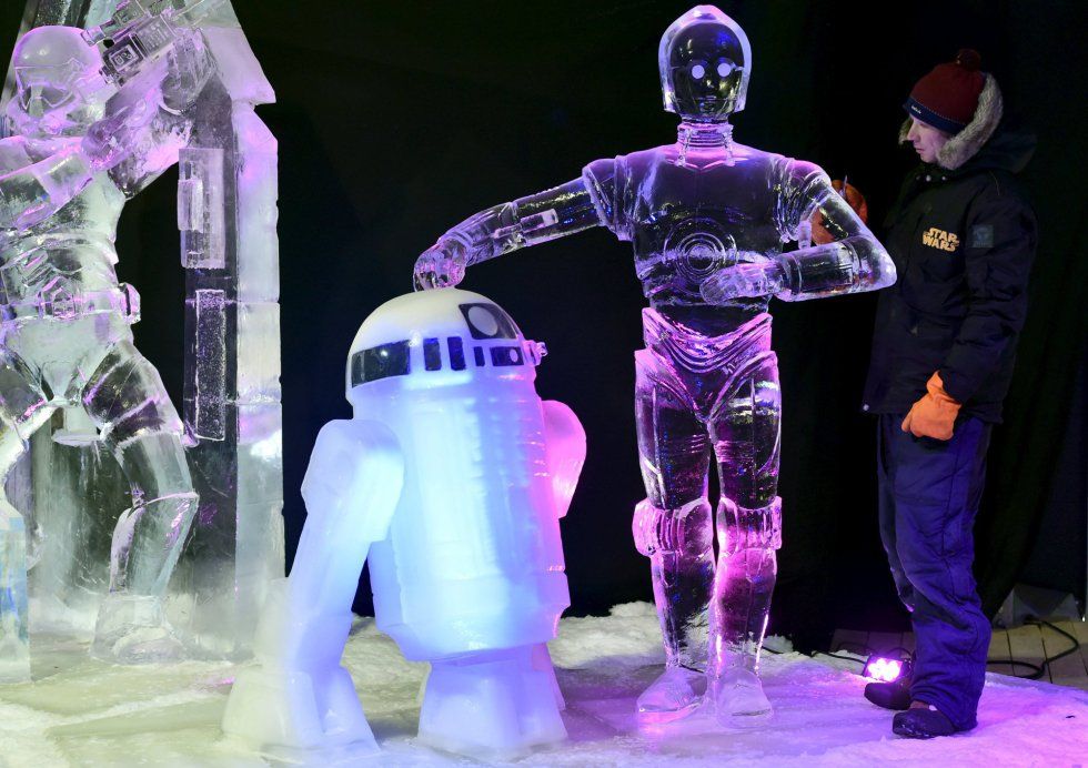 Representan en hielo a personajes de Star Wars - star-wars-hielo-3