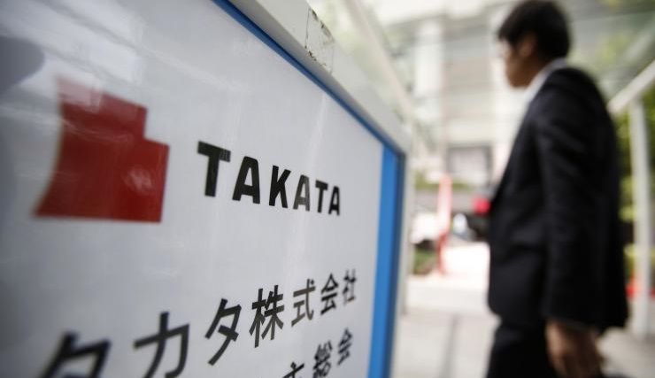 Multan a Takata por manipular informes de bolsas de aire defectuosas