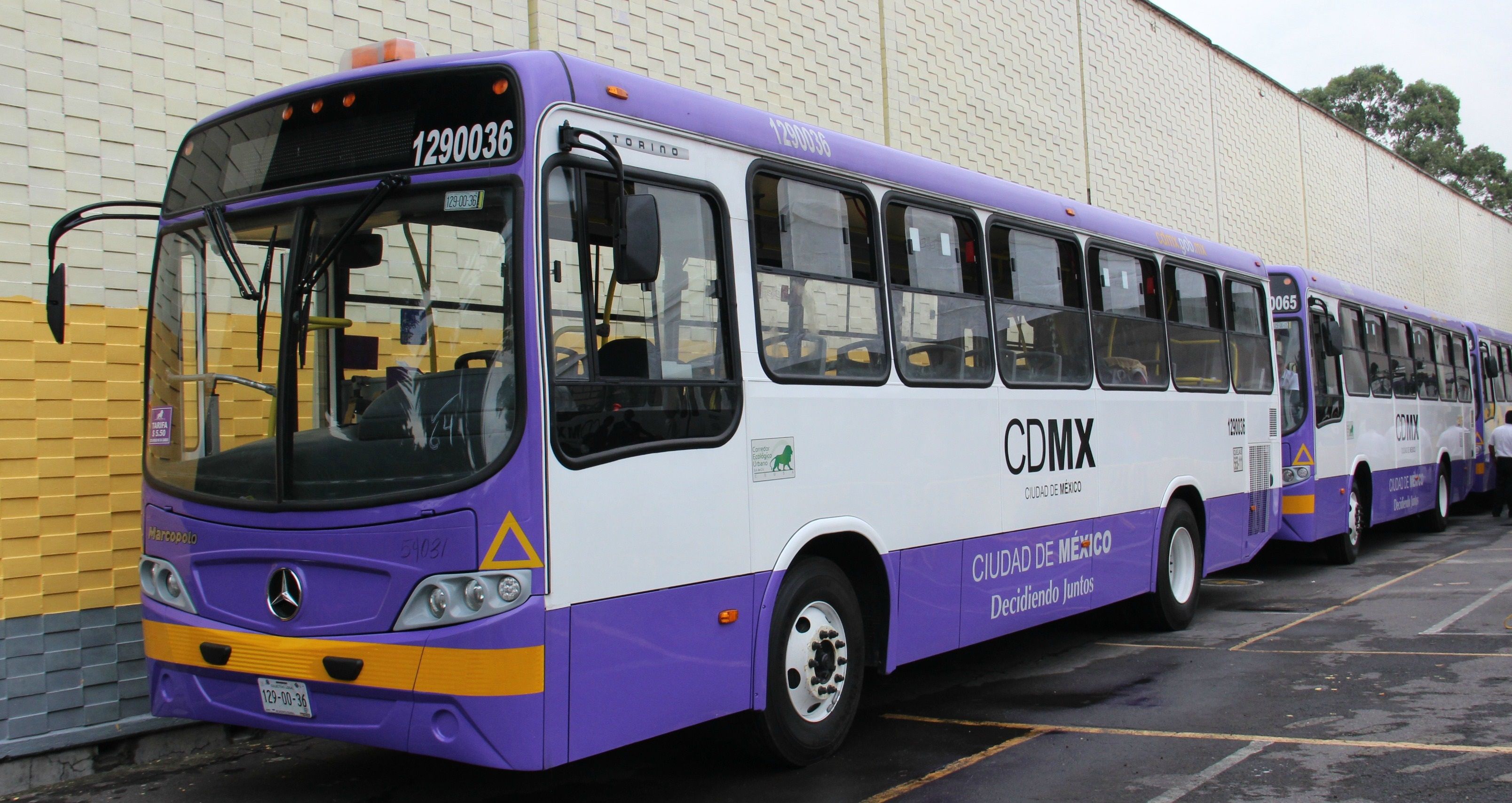 Habrá dos nuevas rutas de transporte público en el DF