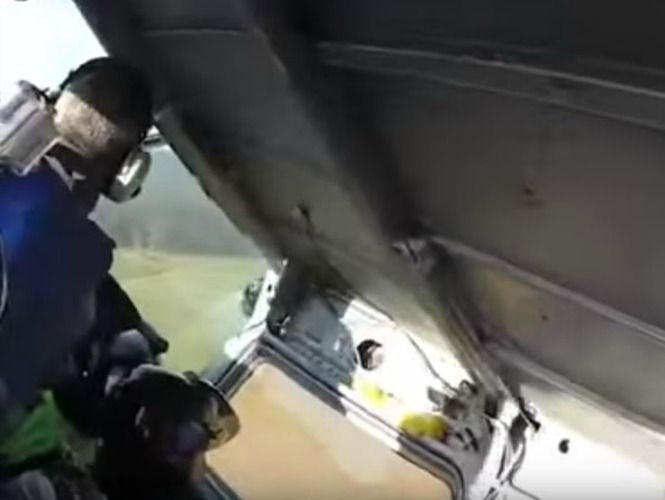 Video: paracaidista graba accidente aéreo