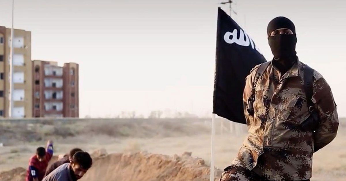 Detrás de un asesino del Estado Islámico Detrás de un asesino del Estado Islámico