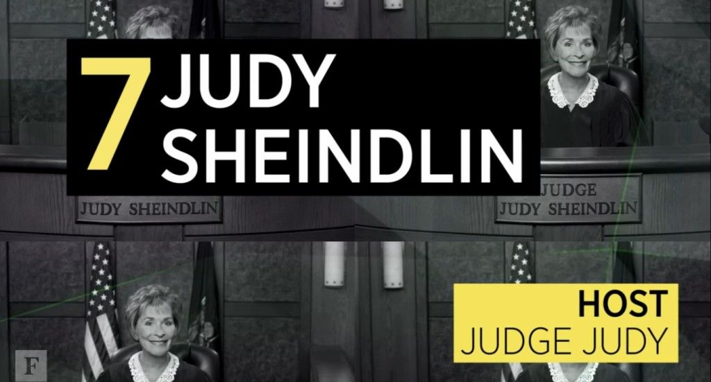 Las 10 personalidades mejor pagadas de la televisión - 7_Judy-Sheindlin-1024x551