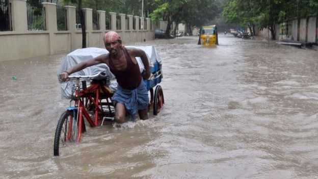 Imágenes: India sufre las peores lluvias en 100 años - 86986758_86986716