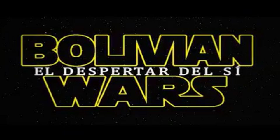 Partido de Evo Morales usa Star Wars para propaganda de reelección Partido de Evo Morales usa Star Wars para propaganda de reelección