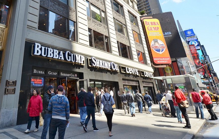 Los lugares más caros para la cena de Año Nuevo en Nueva York - Bubba_Gump_USA_NYC_06