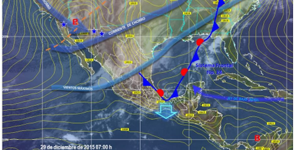 Continuarán las bajas temperaturas por frente frío