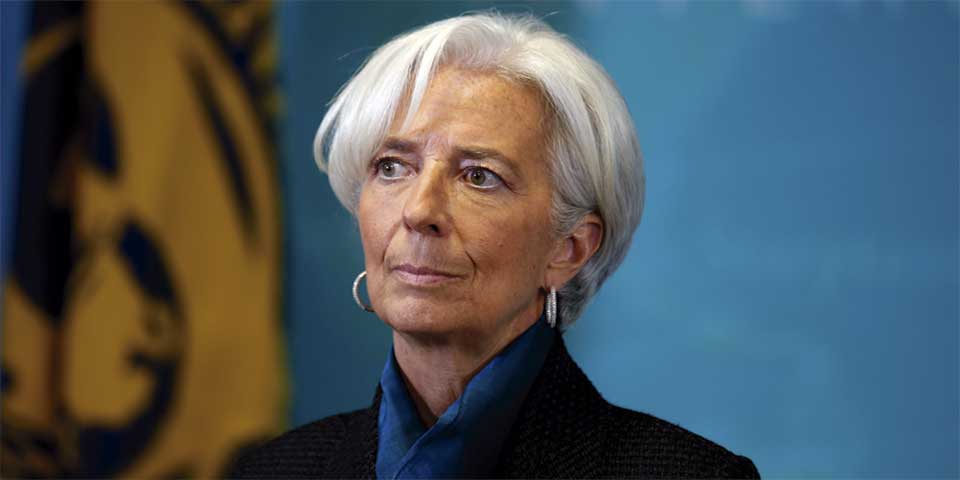 Christine Lagarde renovará mandato al frente del FMI Christine Lagarde renovará mandato al frente del FMI