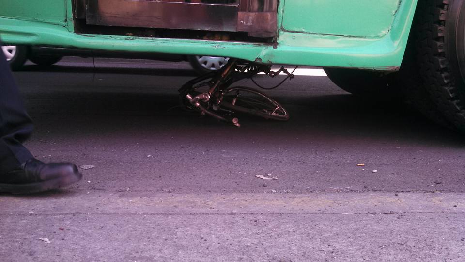 Muere ciclista en Avenida Tláhuac - Ciclista-Tláhuac3