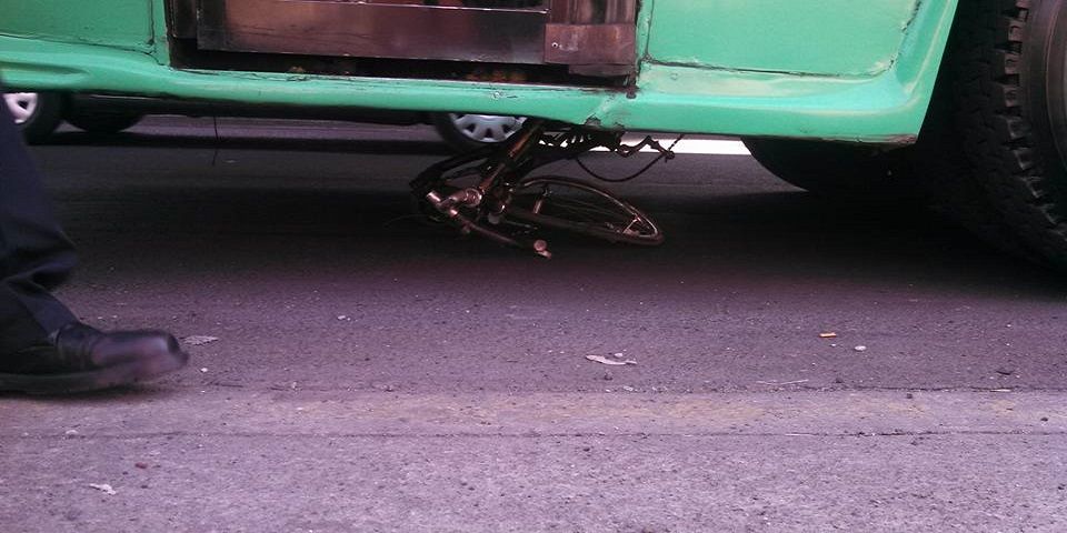 Muere ciclista en Avenida Tláhuac