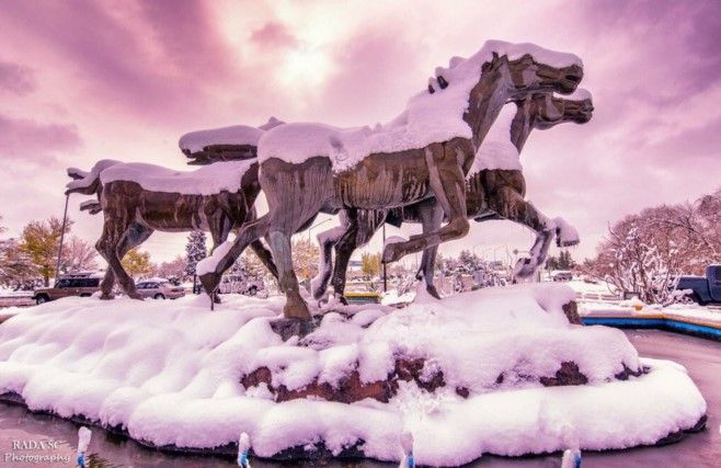 La nevada más copiosa en Ciudad Juárez en 50 años