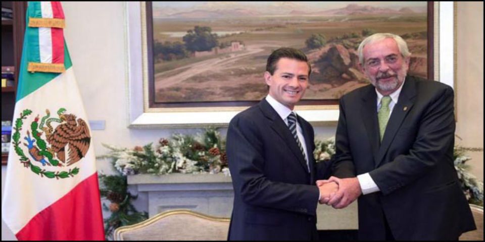 EPN se reune con el rector de la UNAM
