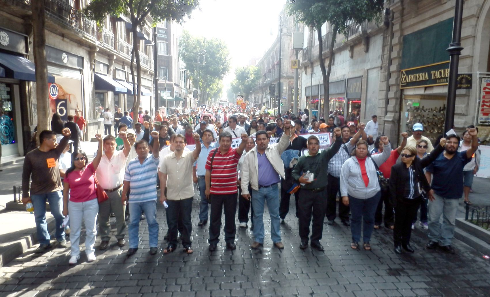 Manifestaciones afectarán zona Centro del DF