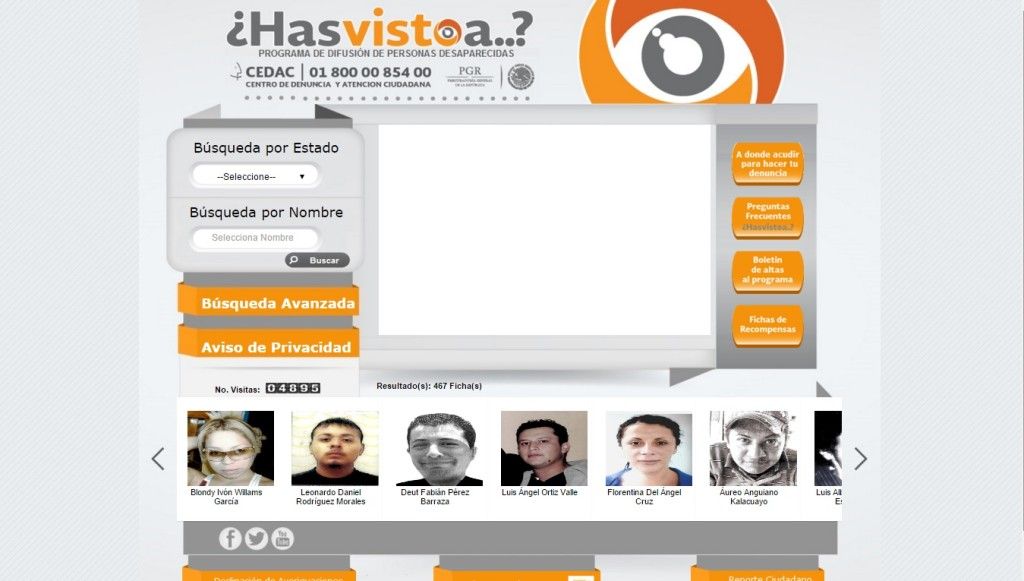 Lanza la PGR portal de internet para búsqueda de desaparecidos - PGR-Portal-1024x581