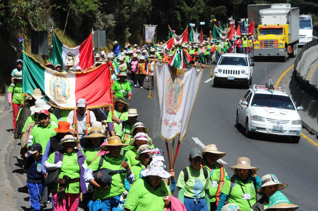 'Ley seca' por festejo guadalupano en GAM - Peregrinacion_Diocesis_Toluca-3-1024x681