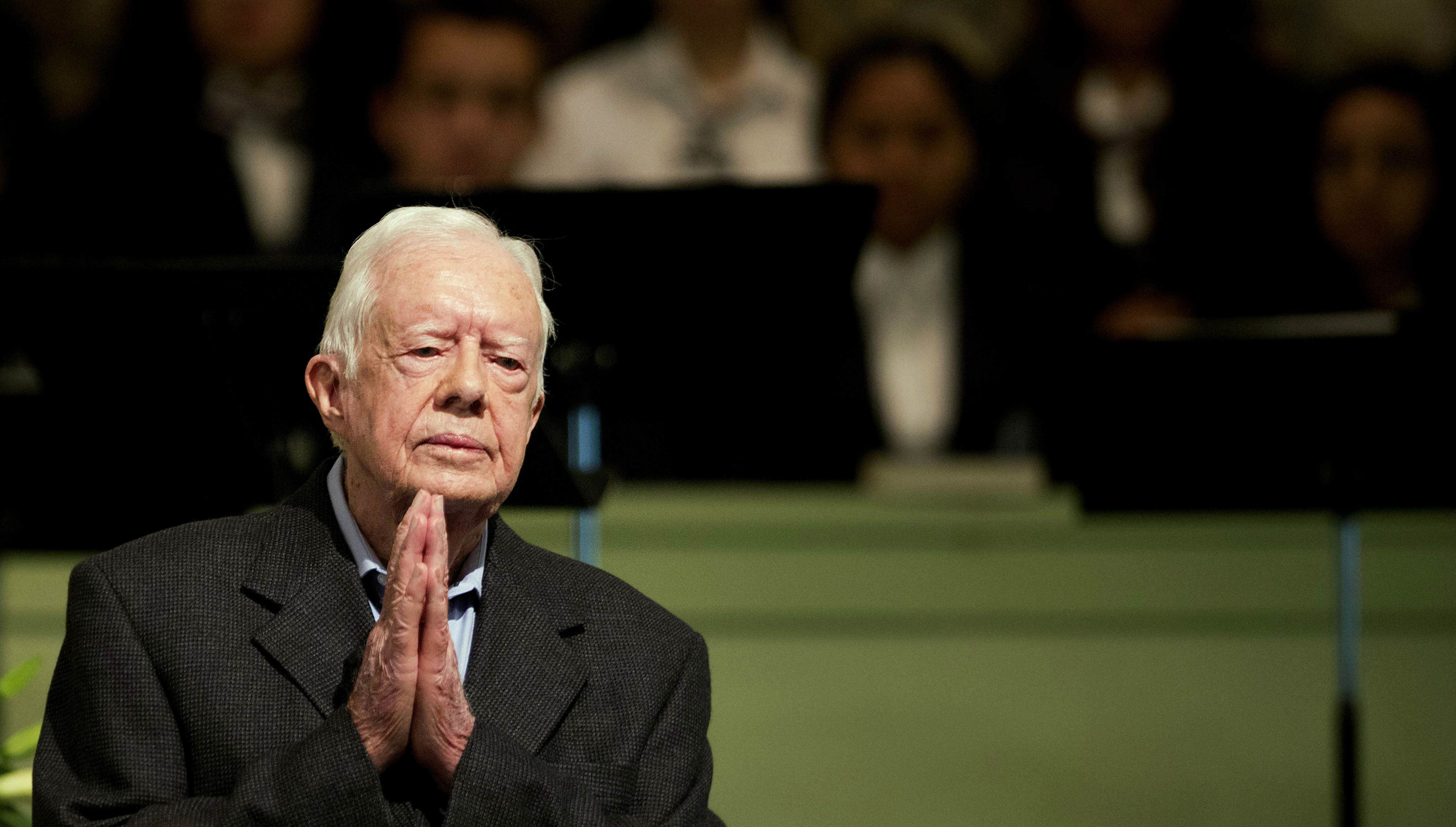Jimmy Carter, libre de cáncer