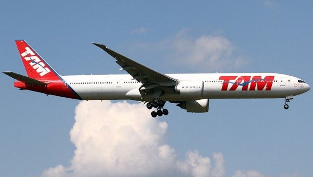 Desvían avión de TAM por amenaza de bomba