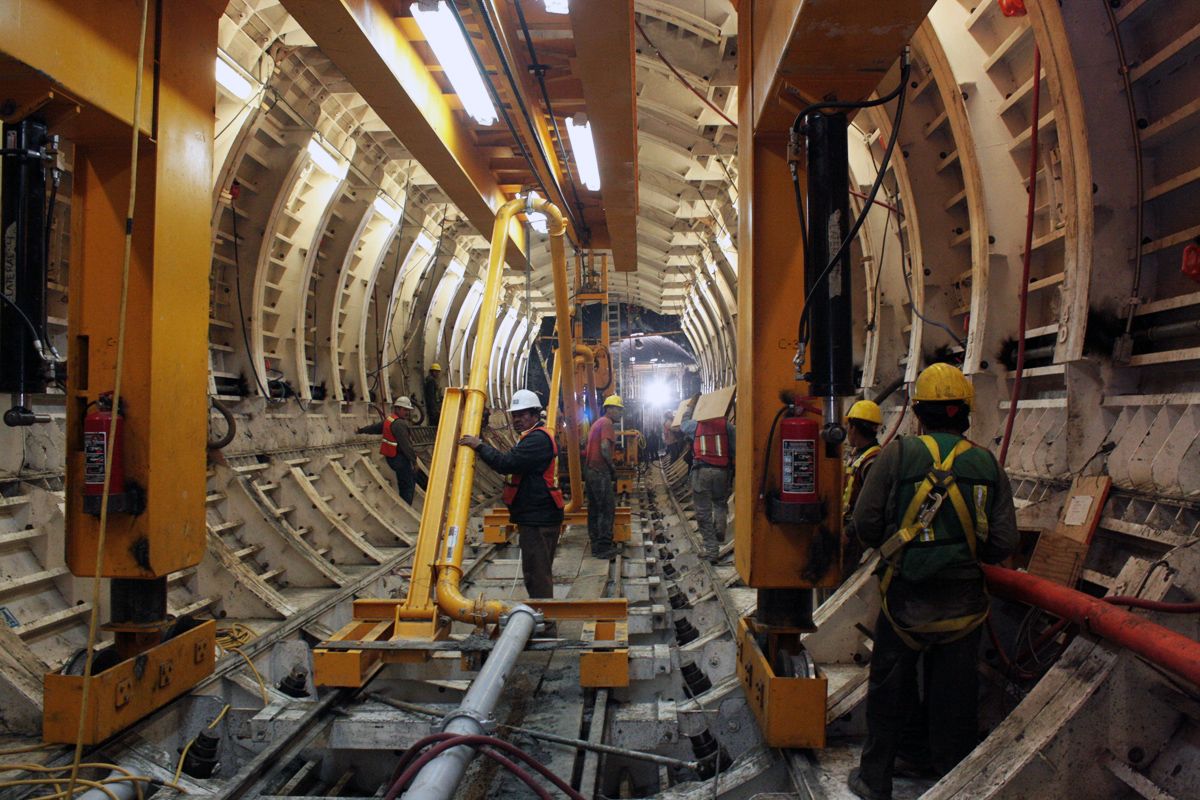 Los 10 proyectos de infraestructura más importantes en 2016 - Tunel-Emisor-Oriente