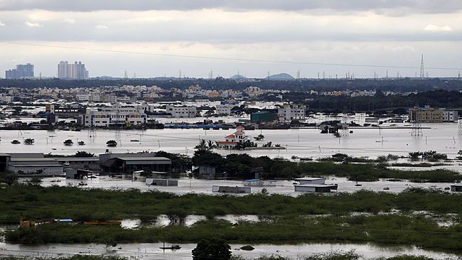 Imágenes: India sufre las peores lluvias en 100 años - ap8071