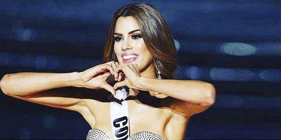 Miss Colombia agradece el apoyo y felicita a los filipinos