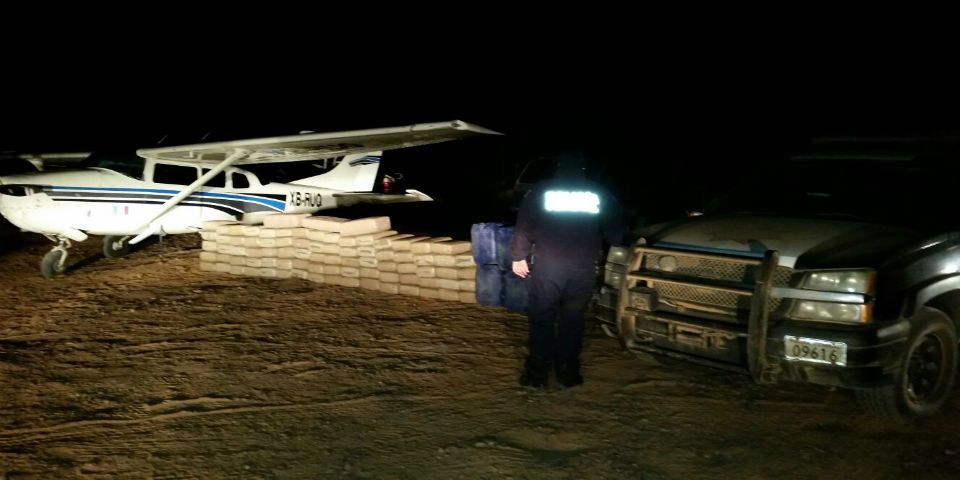 Policía Federal asegura 426 kilogramos de mariguana en Baja California