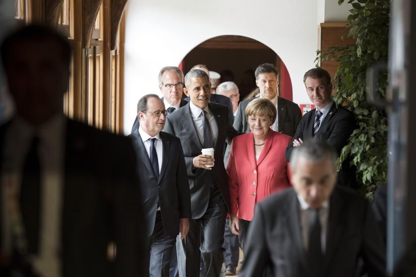 TIME nombra 'Persona del Año' a Angela Merkel - barack-obama-angela-merkel
