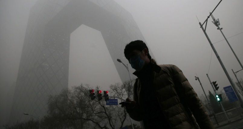 Beijing cumple quinto día de malas condiciones atmosféricas