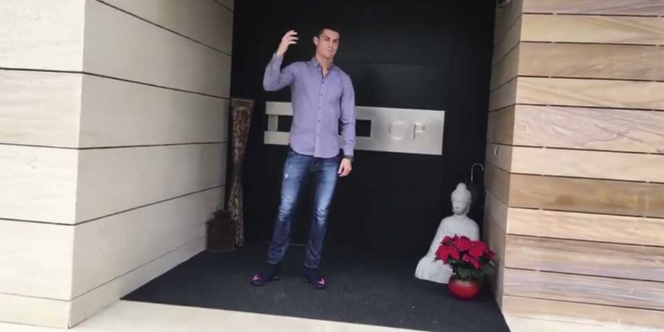 Video: Cristiano Ronaldo nos presenta su casa