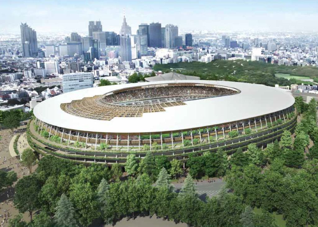 Así será el estadio olímpico de Tokio 2020 - estadio-jjoo-tokio-1-1024x731