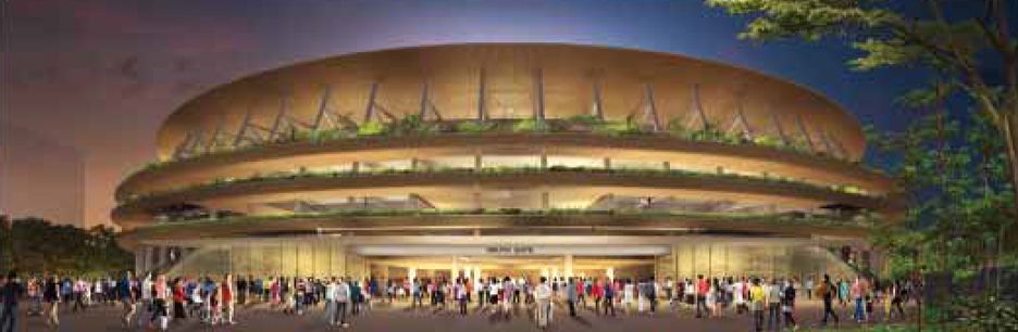 Así será el estadio olímpico de Tokio 2020 - estadio-jjoo-tokio-5