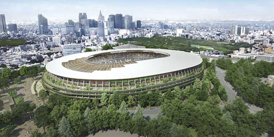 Así será el estadio olímpico de Tokio 2020