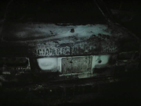 Calcinan patrulla con dos agentes en su interior