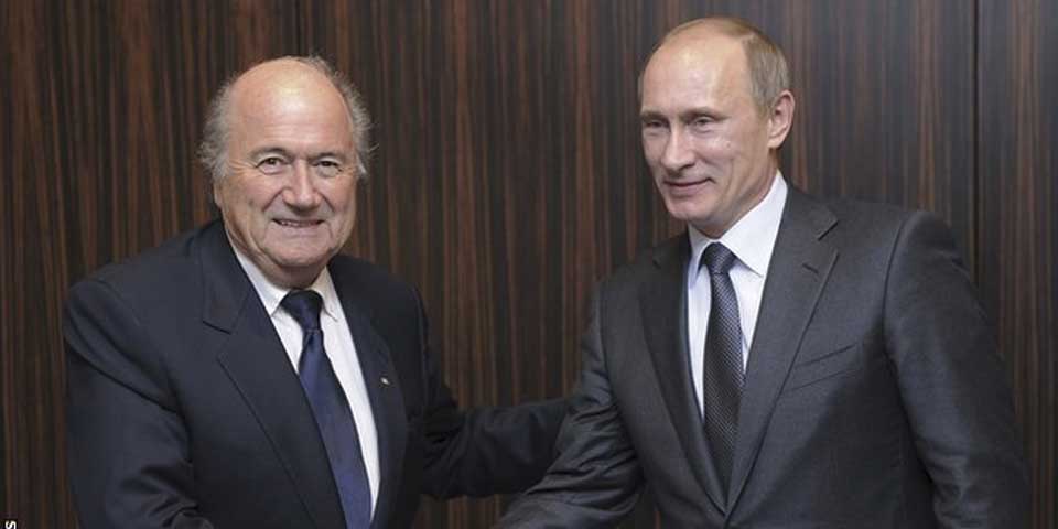 Putin reitera que Blatter merece el Nobel