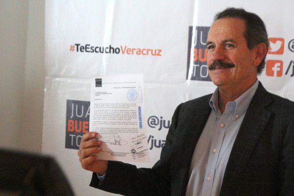Avalan candidatura independiente de Juan Bueno Torio
