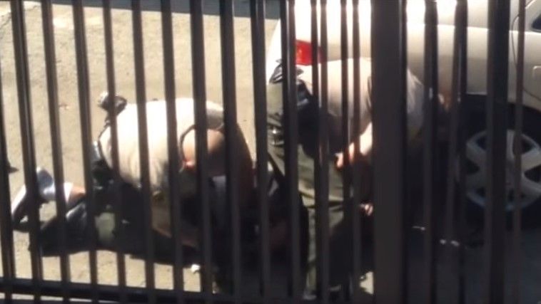 Video: policía estadounidense asesina a ciclista latino